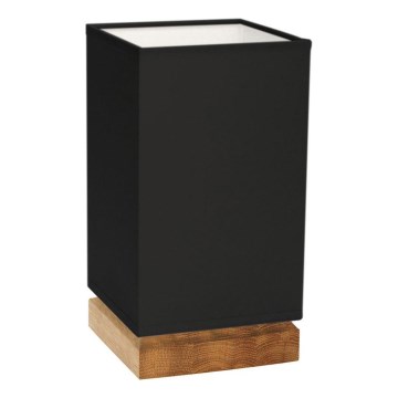 Stalinė lempa FIRE 1xE27/25W/230V ąžuolas/juodas ąžuolas