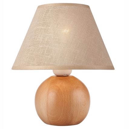 Stalinė lempa JUTA 1xE27/60W/230V ąžuolas