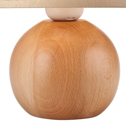 Stalinė lempa JUTA 1xE27/60W/230V ąžuolas