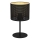 Stalinė lempa LOFT SHADE 1xE27/60W/230V d. 18 cm juodos/auksinės spalvos