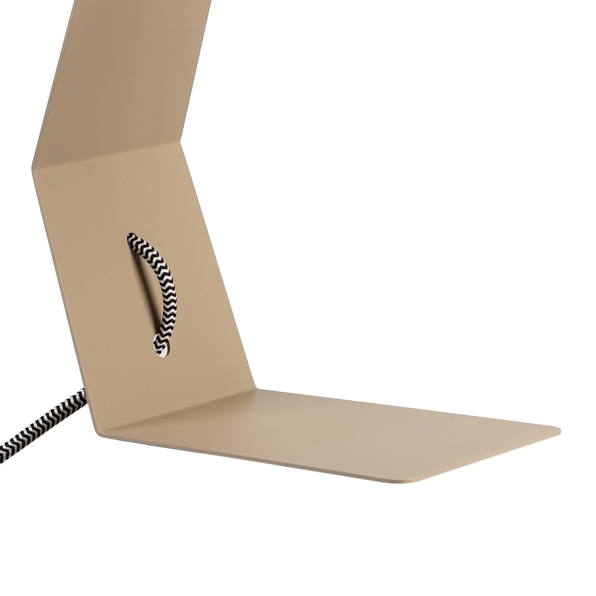 Stalinė lempa NANDO 1xE27/15W/230V smėlio spalvos