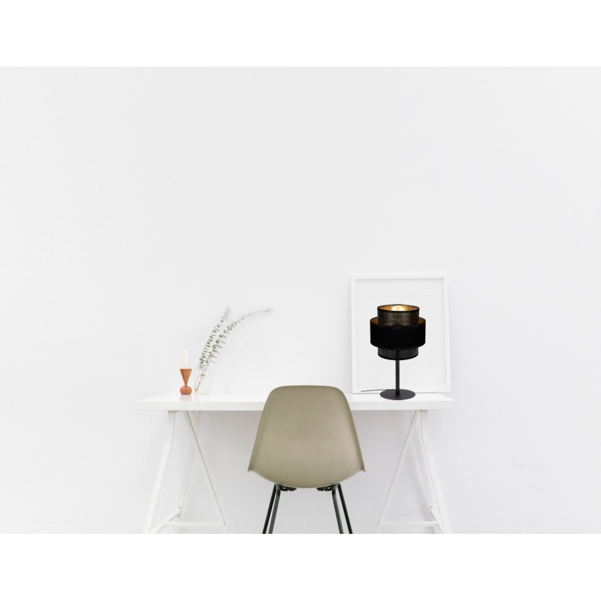 Stalinė lempa NESS 1xE27/60W/230V juoda