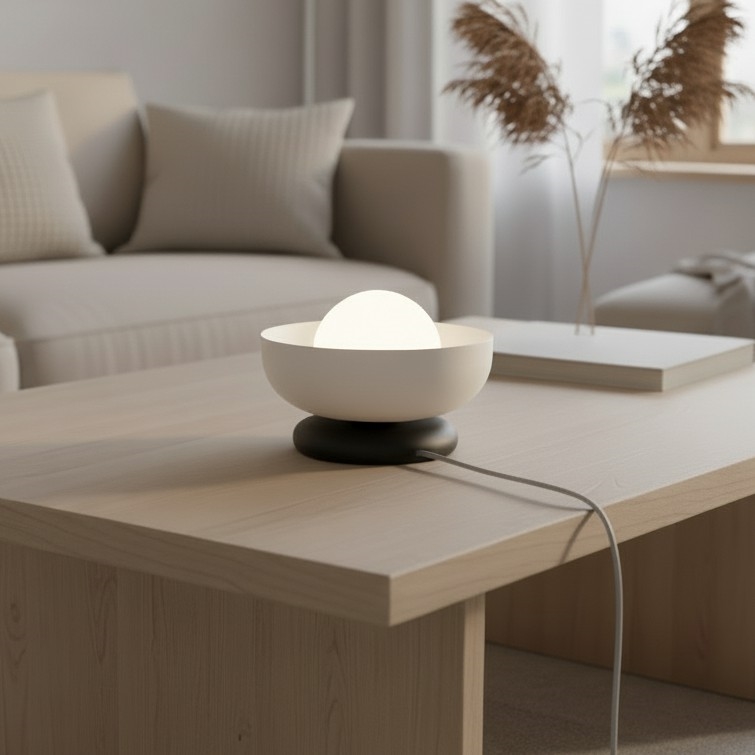 Stalinė lempa OZZY 1xG9/8W/230V balta