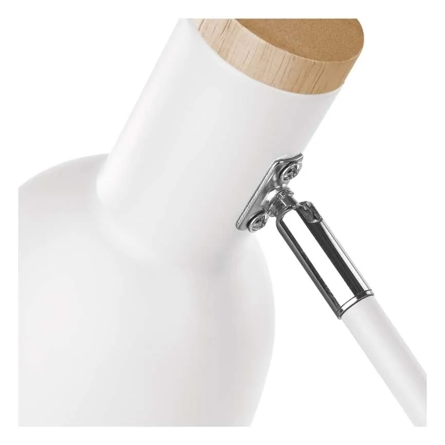 Stalinė lempa POPPY 1xE27/25W/230V balta