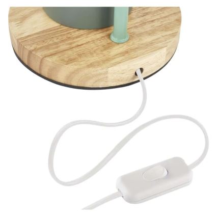 Stalinė lempa POPPY 1xE27/25W/230V žalia