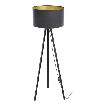 Stalinė lempa STANDART 1xE27/60W/230V pilka/wenge