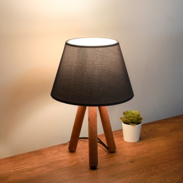 Stalinė lemputė AYD 1xE27/40W/230V ruda/juoda