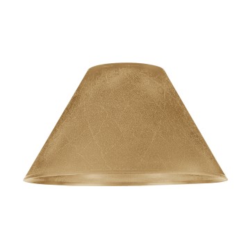 Stalinės lempos pakaitinis gaubtas E14 21x11 cm auksas