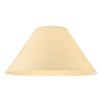 Stalinės lempos pakaitinis gaubtas E14 21x11 cm geltona