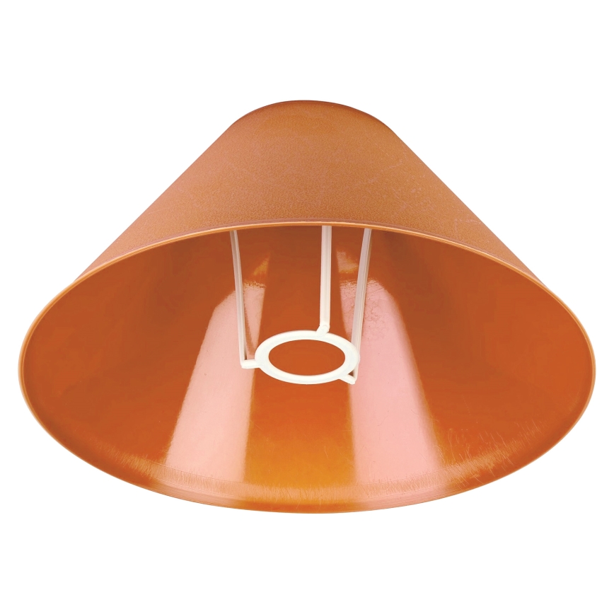 Stalinės lempos pakaitinis gaubtas E14 21x11 cm oranžinė