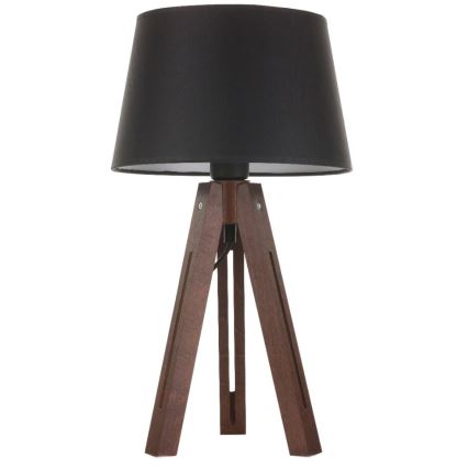 Stalinės lempos pakaitinis gaubtas LORENZO E27 20x26 cm juoda