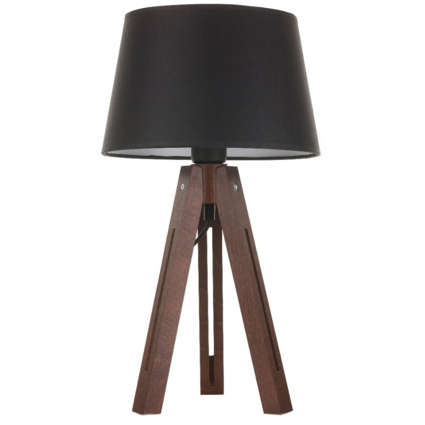 Stalinės lempos pakaitinis gaubtas LORENZO E27 20x26 cm juoda