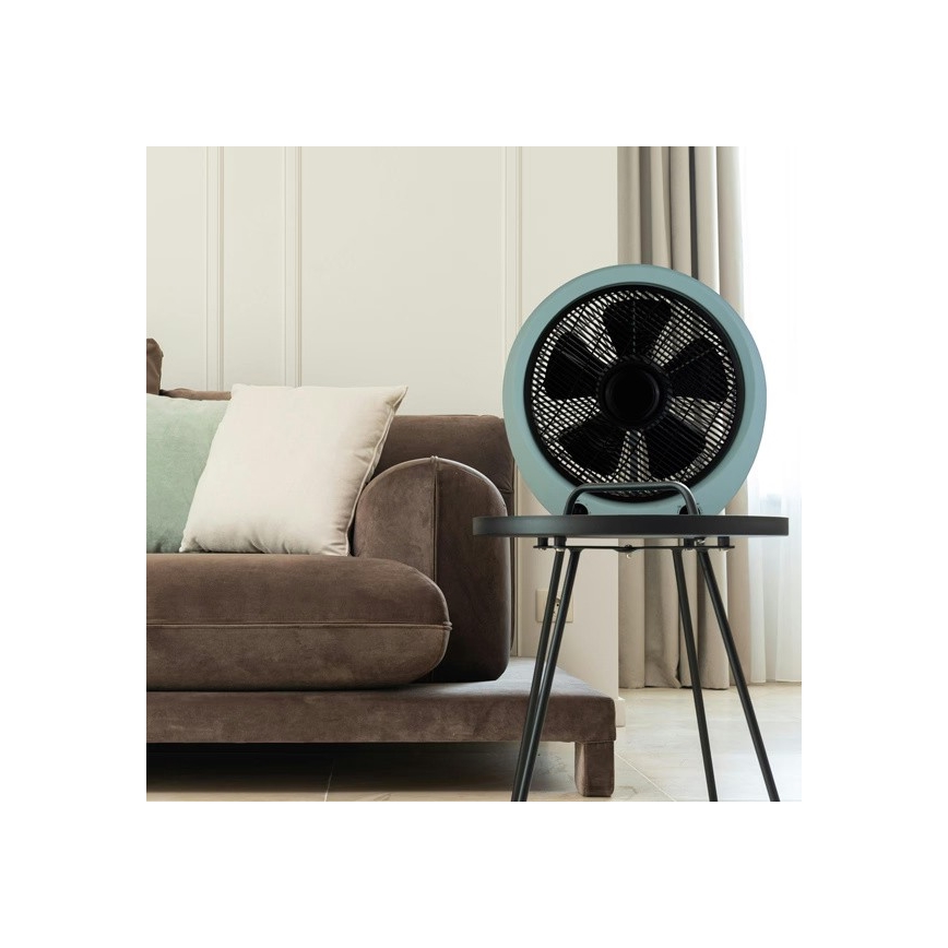 Stalininis ventiliatorius 35 W/230 V, skersmuo 40 cm, mėtų spalvos