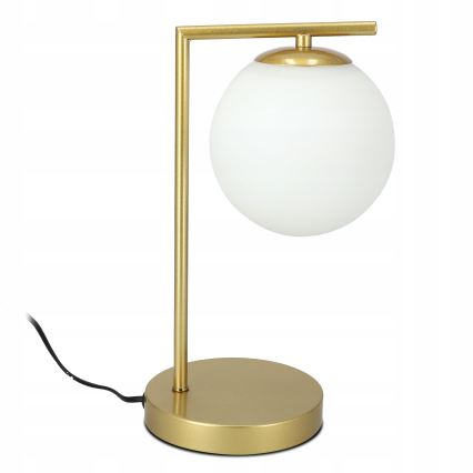 Stalinis šviestuvas 1xE27/40W/230V auksinis/baltas