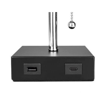 Stalinis šviestuvas 1xE27/60W/230V Su USB įkroviklis