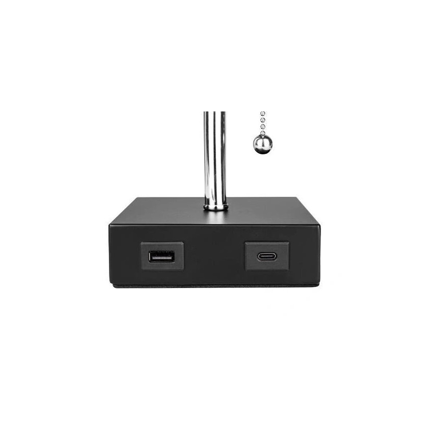 Stalinis šviestuvas 1xE27/60W/230V Su USB įkroviklis