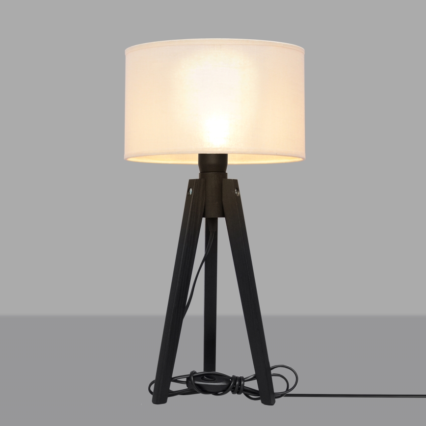 Stalinis šviestuvas ALBA 1xE27/15W/230V kreminė/pušis