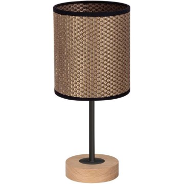 Stalinis šviestuvas BENITA 1xE27/60W/230V 30 cm ruda/ąžuolas