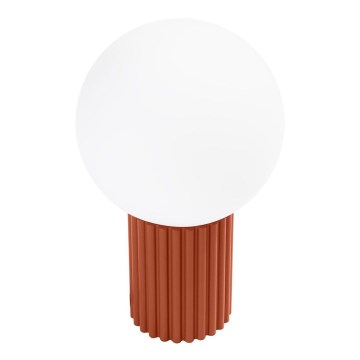 Stalinis šviestuvas HALO 1xG9/8W/230V diametras 12 cm oranžinė
