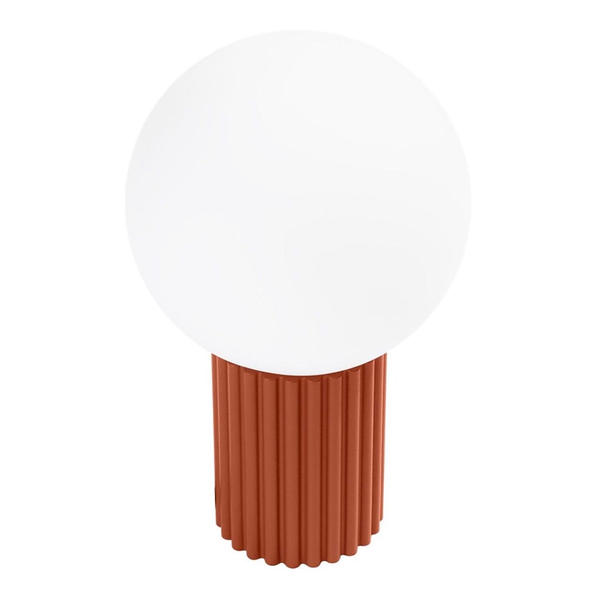 Stalinis šviestuvas HALO 1xG9/8W/230V diametras 12 cm oranžinė
