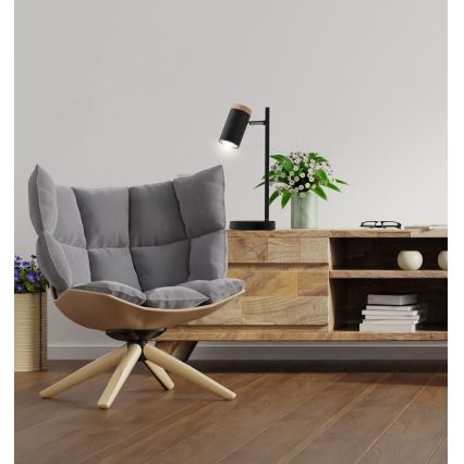 Stalinis šviestuvas LAGOS 1xGU10/15W/230V juoda/ruda