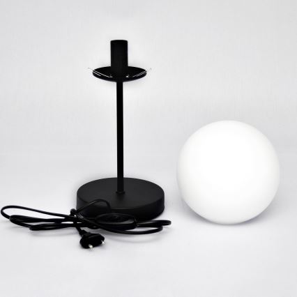 Stalinis šviestuvas MOON 1xE27/15W/230V juoda