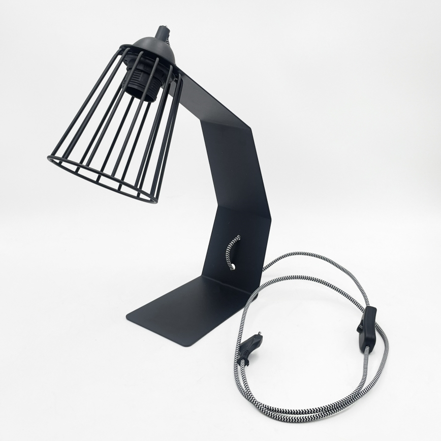 Stalinis šviestuvas NANDO 1xE27/15W/230V juodas