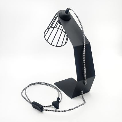 Stalinis šviestuvas NANDO 1xE27/15W/230V juodas