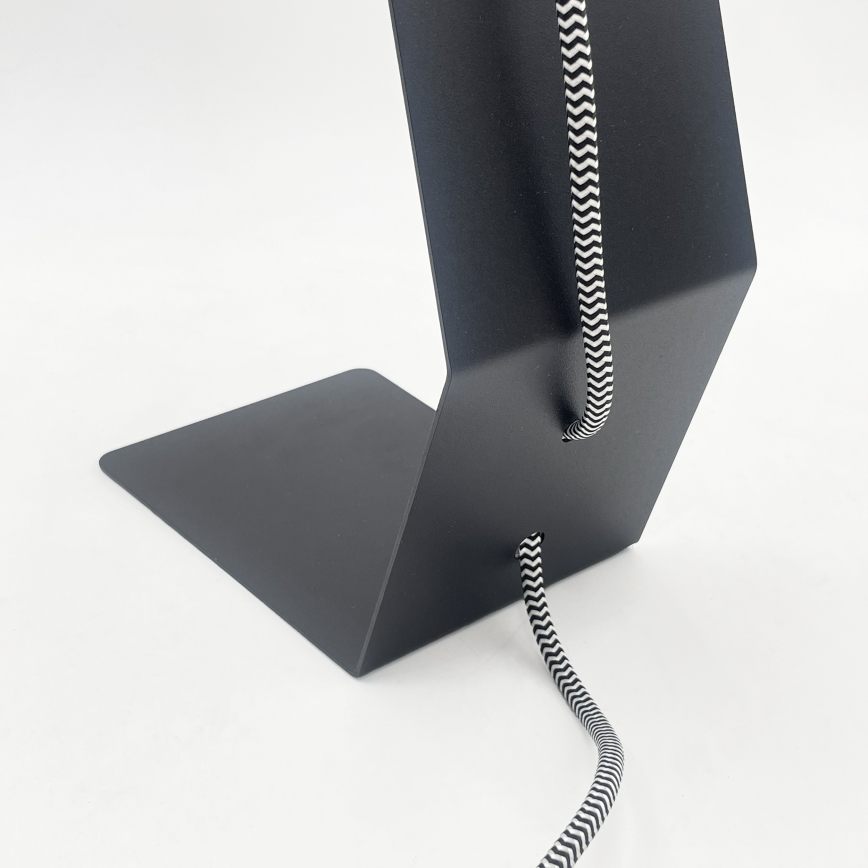 Stalinis šviestuvas NANDO 1xE27/15W/230V juodas