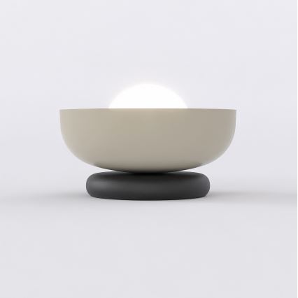 Stalinis šviestuvas OZZY 1xG9/8W/230V smėlio spalvos