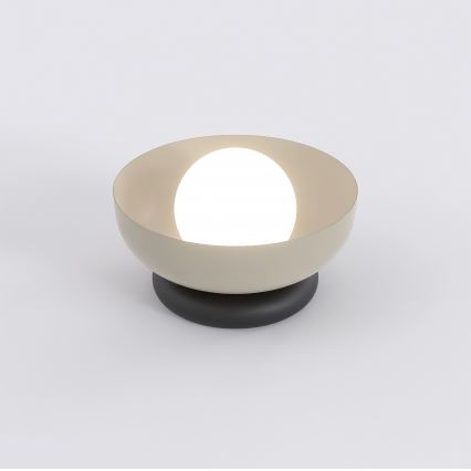 Stalinis šviestuvas OZZY 1xG9/8W/230V smėlio spalvos