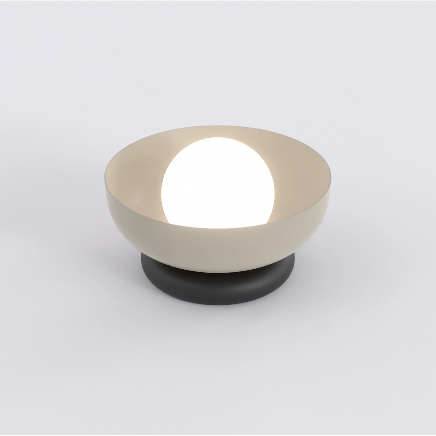 Stalinis šviestuvas OZZY 1xG9/8W/230V smėlio spalvos