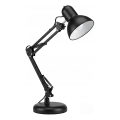 Stalinis šviestuvas su spaustuku 2 viename 1xE27/60W/230V juodas