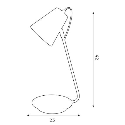 Stalinis šviestuvas TABLE LAMPS 1xE27/60W/230V