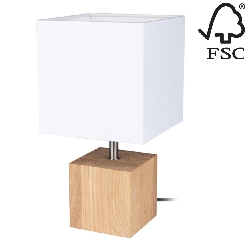 Stalinis šviestuvas TRONGO SQUARE 1xE27/25W/230V + FSC sertifikuota