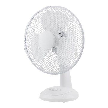 Stalinis ventiliatorius 30 cm, baltas, 3 greičio lygiai, 40 W