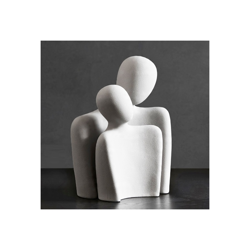 Stalo dekoracija 20x5,5x14,5 cm balta