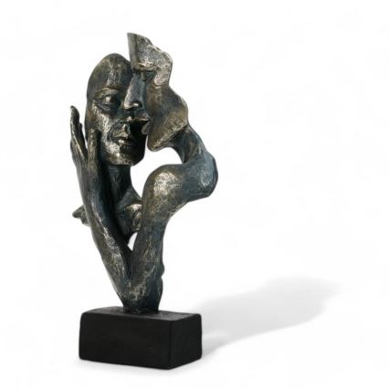 Stalo dekoracija 31,5x9,5x19 cm derva/patina