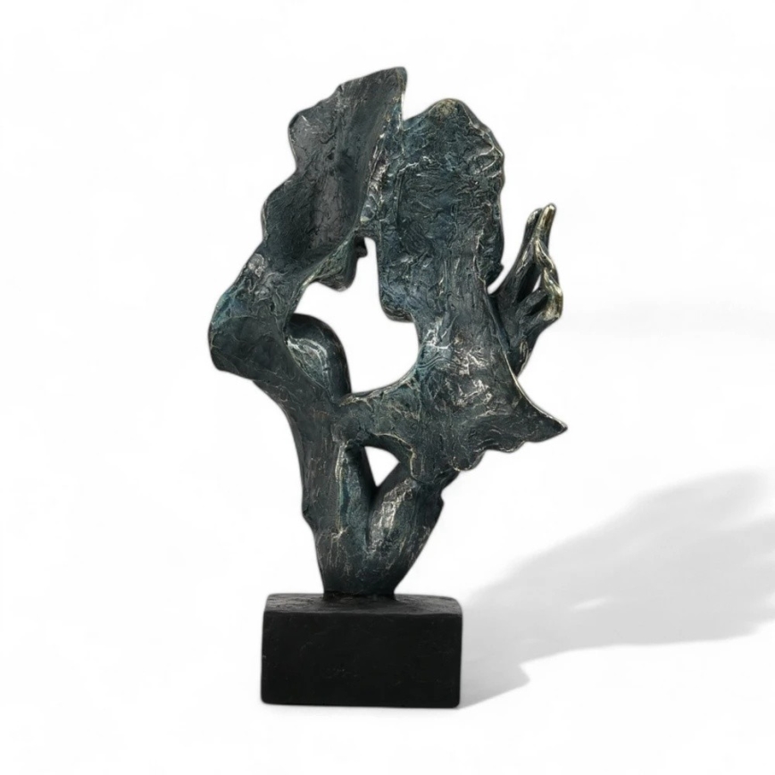 Stalo dekoracija 31,5x9,5x19 cm derva/patina