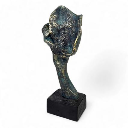 Stalo dekoracija 35x22x13 cm derva/patina
