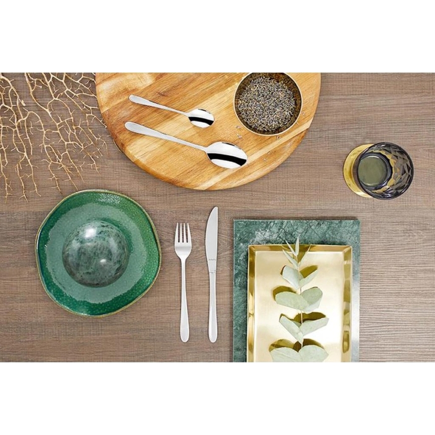 Stalo įrankių rinkinys MONACO iš nerūdijančio plieno, 24 vnt.