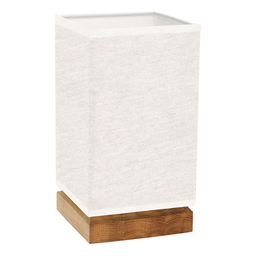 Stalo lempa FIRE 1xE27/25W/230V ąžuolas/kreminis ąžuolas