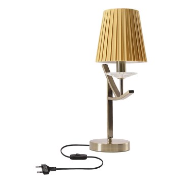 Stalo lempa VITORIA 1xE14/40W/230V geltona/žalvarinė
