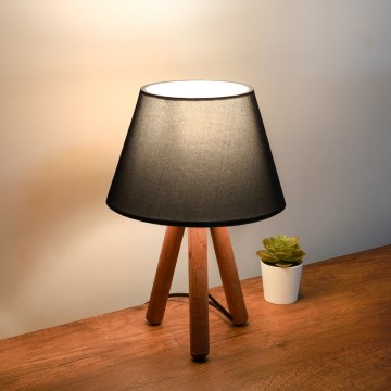 Stalo lemputė AYD 1xE27/40W/230V ruda/antracitas