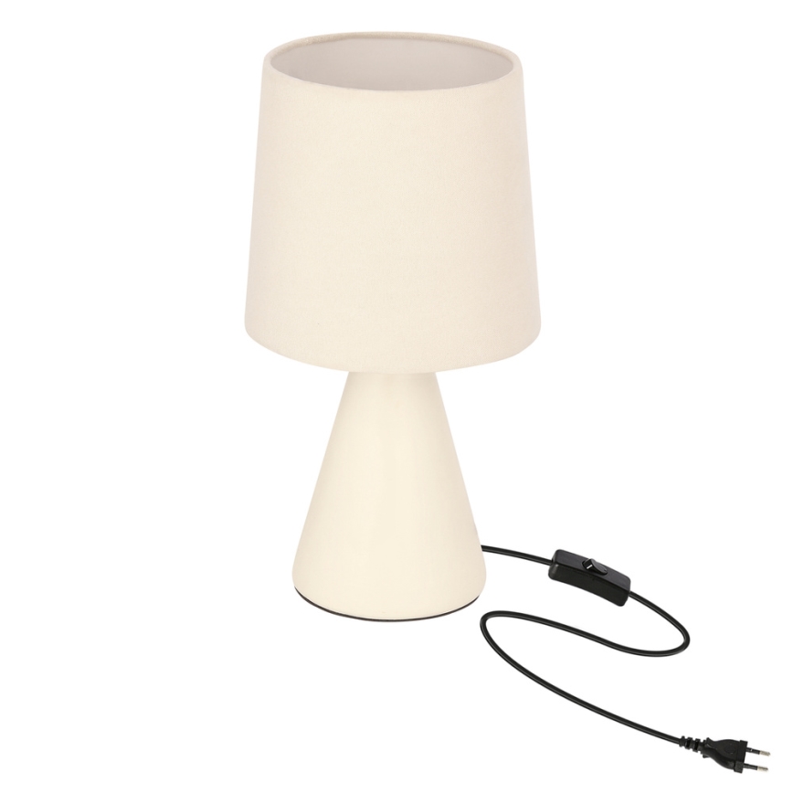 Stalo lemputė SATTI 1xE14/40W/230V kreminė
