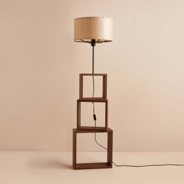 Statybinė lemputė AYD 1xE27/40W/230V ruda
