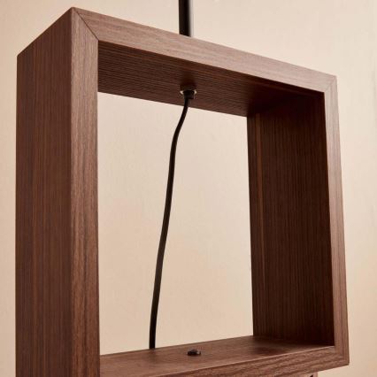 Statybinė lemputė AYD 1xE27/40W/230V ruda