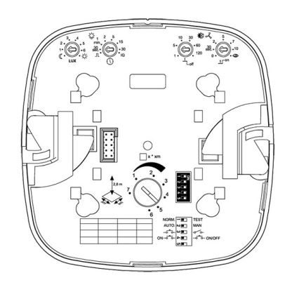 Steinel 002770 – Buvimo detektorius IR Quattro HD 24m COM2 baltas