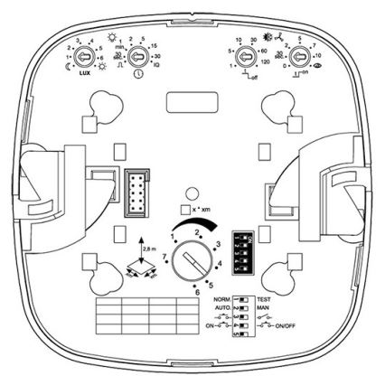 Steinel 002848 - Buvimo detektorius HF 360 COM2 baltas