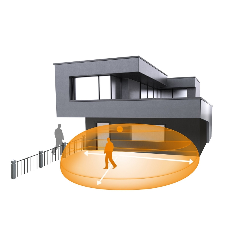 STEINEL 007577 - Lauko Judesio jutiklis iHF 3D IP54 baltas